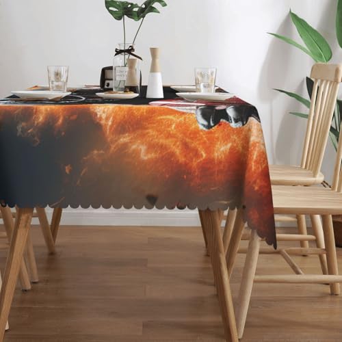 Nappe football américain réutilisable lavable anti-tache en polyester