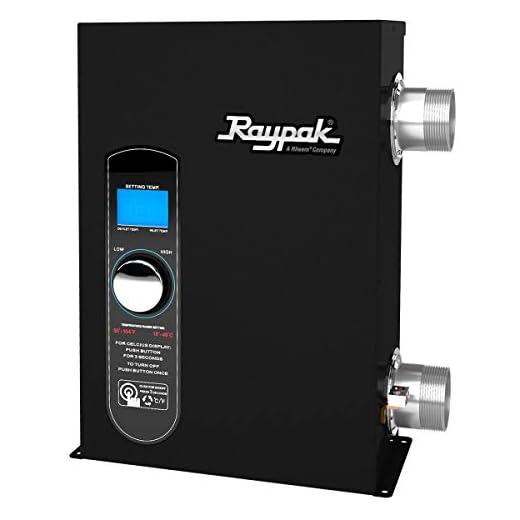 Raypak 017122 ELSR00111T1 11 kW 240V 37,534 BTU Electric Spa Heater