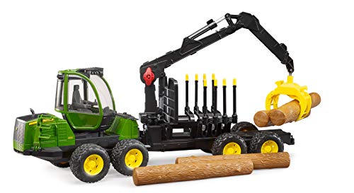 bruder 02133 John Deere 1210E Rückezug Plus Zubehör – Bild 7