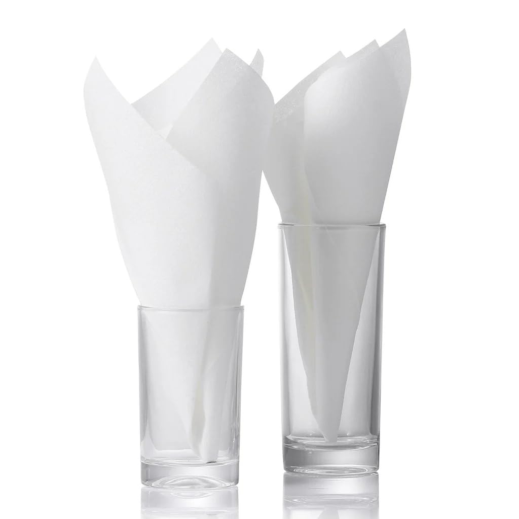 Juego de 200 toallas de papel premium para invitados, elegantes, supersuaves y absorbentes, fabricadas en los Estados Unidos, para cocina, baño, oficina, cenas y eventos especiales.