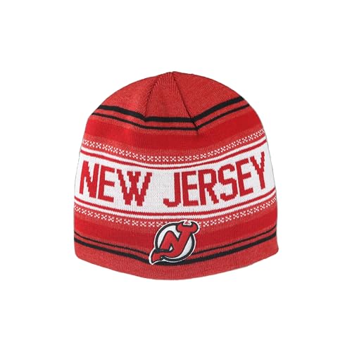 New Jersey Devils NHL Officially Licensed Beanie Hatch