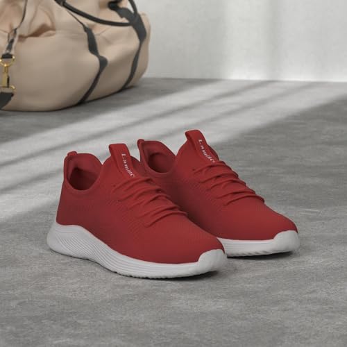 Image of Lamincoa Womens Slip On Walking Shoes Non Slip Casual Road Running Lightweight Mesh Fashion Sneakers for Gym Travel Workout