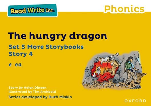 Read Write Inc Phonics: Yellow Set 5 More Storybook 4 The hungry dragon ...