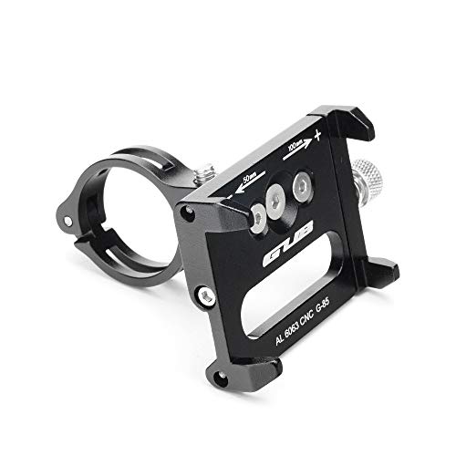 Support guidon métal pour vélo, moto 360 degrés, ajustement universel compatible : Appel Samsung Sony Xiaomi Huawei LG BQ