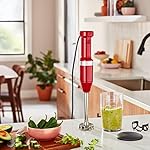 KitchenAid Variable Speed Corded Hand Blender KHBV53, Empire Red - Image 4