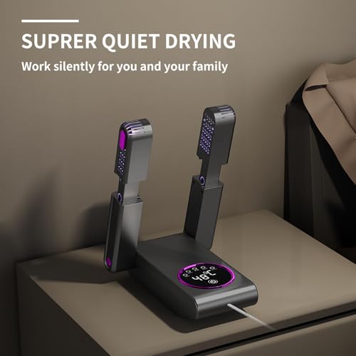 Adjustable Shoe Dryer, Telescopic Design with Timer, for Sneakers Boots and Gloves, Moisture-Removing Drying Tool - image 7
