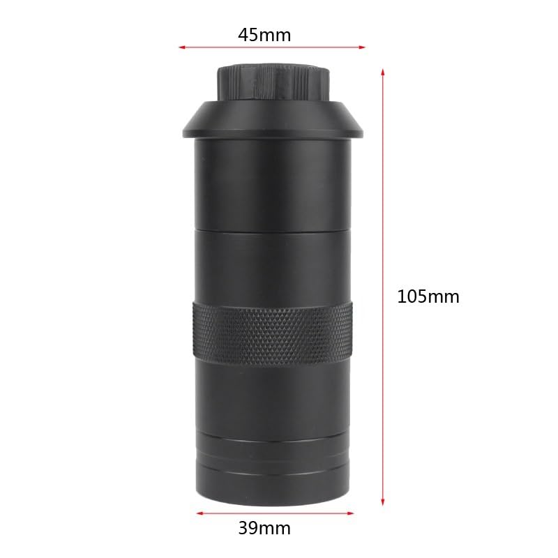 Microscope Industry Video Microscope Camera C Mount Lens 130 Multiples Adjustable Magnification Zoom 130X C-Mount