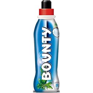 8 Flaschen Bounty Drink Sportscap a 350 ml Milchgetränk