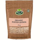 Organic Puffed Quinoa 2kg by Hatton Hill Organic | Light & Crispy Superfood for Breakfast, Baking, and Snacks - Image 1