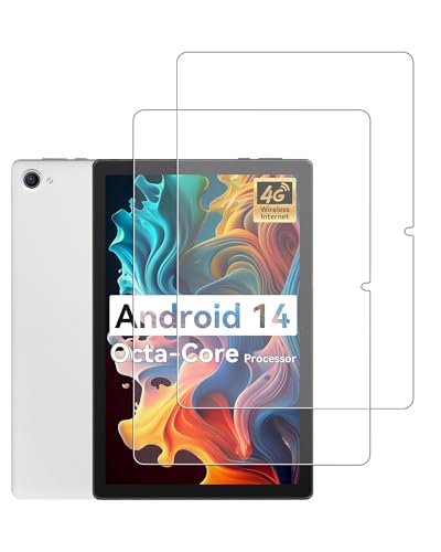 Film en verre trempé anti-rayures pour tablette Lville 10.1" Android 14