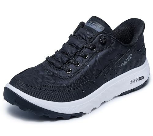 Basket Femme Skechers Urban Explore chaussure marche sans lacets confortable