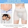 ACWOO Postpartum Disposable Knickers, 10PCS Disposable High Waist C-Section Postpartum Underwear, Breathable & Stretchable Mesh Maternity Pants for C-Section Recovery/Travel/Period/Incontinence