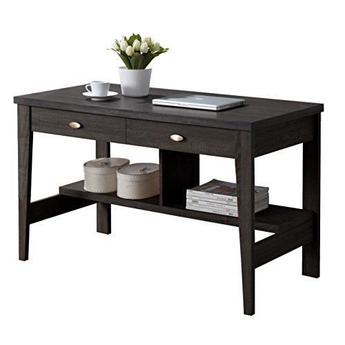 Corliving Folio Desk, Rich Espresso #TOP3