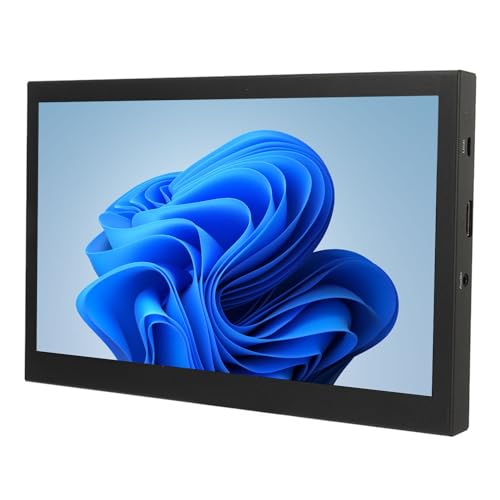 Monitor HDMI de 10 Pulgadas, Monitor IPS 1280x800 Monitor Portátil de Placa única de 10 Pulgadas, Pantalla Externa de Altavoces Duales para PS4 Switch PC Laptop