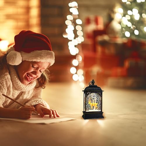 Linterna de elementos de Navidad recargable ideal para regalar a la familia 8