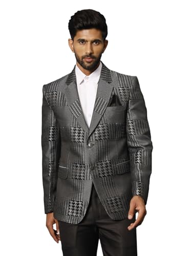 Blazer pied-de-poule homme noir pour vos soirées et réunions Vastramay