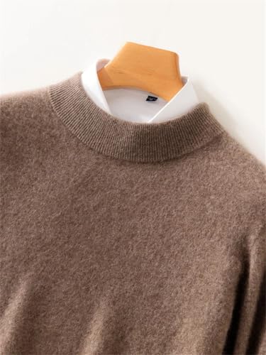 Men's 100 Percent Wool Sweater Winter Casual Long Sleeve Knit Pullovers2