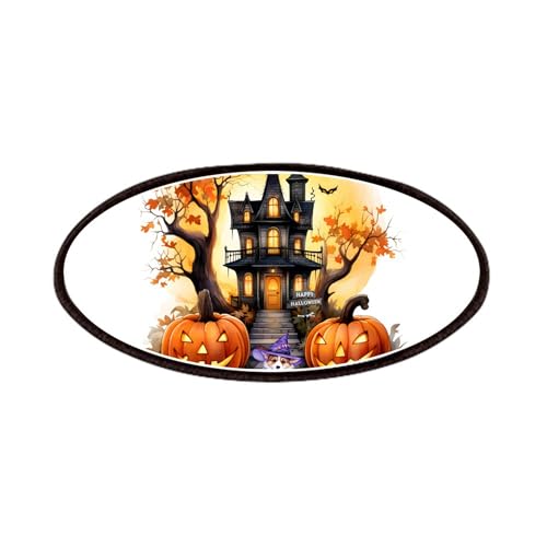 CafePress Haunted House Corgi Witch 4