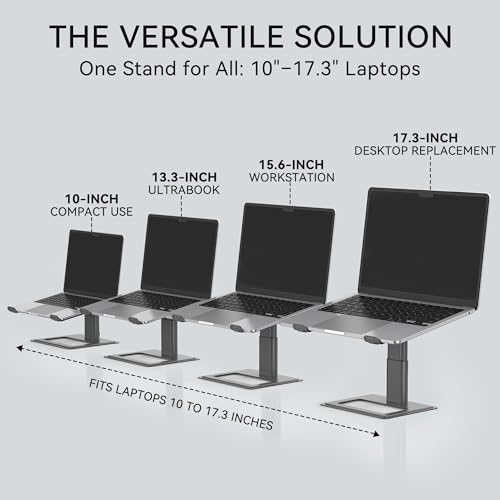 SOUNDANCE Adjustable Aluminum Laptop Stand — view 4