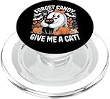 Forget Candy Give Me A Cat Ghost Holding Black Cat