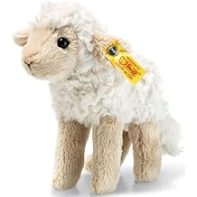 Steiff 073090 Flocky Lamb Plush Animal Toy, Creme/Beige