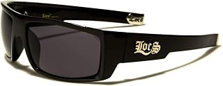 Locs 8LOC91025 Sonnenbrille Hypster Urban Poker Rapper, Mode für Damen und Herren