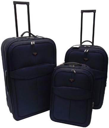 Set Tre Trolley Semirigidi Renato Balestra con Trolley Bagaglio a Mano  idoneo Low Cost,Blu : Amazon.it: Valigeria