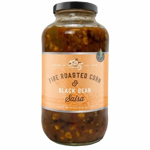 Salsa 505 Southwestern Fire Roasted Corn & Black Bean, 32 Onzas