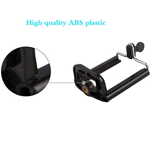 Walway Tripod Mount Adapter, Universal Cell Phone Clip Holder Camera Bracket Smartphone Attachment For Iphone 13Pro Max/12/11/11Pro/ Samsung Galaxy S22 Ultra/ S21/ Note And More #TOP4