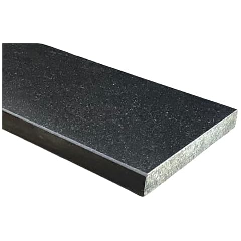 Tenedos Absolute Black Granite Threshold Cover