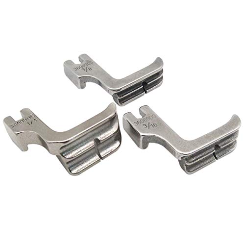 Pie prensatela doble dobladillo 1/8+3/16+1/4 CKPSMS miniatura 5