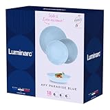 Zoom IMG-2 luminarc apy paradise stoviglie blu