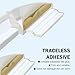 Diamall 4 PCS Car Front Rear Door Anti-Collision Strips, 5.79