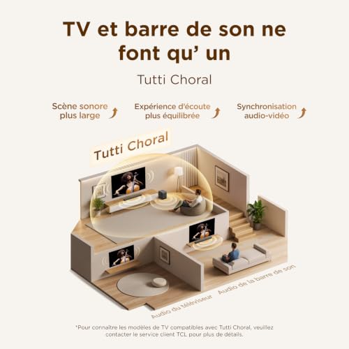 TCL S60K haut parleur soundbar 3.1 canaux Neuf - vue 6