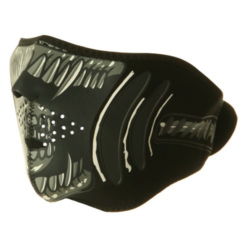 Neoprene Half Face Mask - Alien