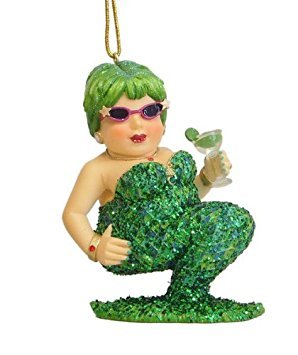 December Diamonds Miss Margarita III Green Mermaid Christmas Ornament 5590378