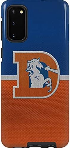 Skinit Pro Phone Case Compatible with Galaxy S20 - Officially Licensed NFL Denver Broncos Retro Logo Design