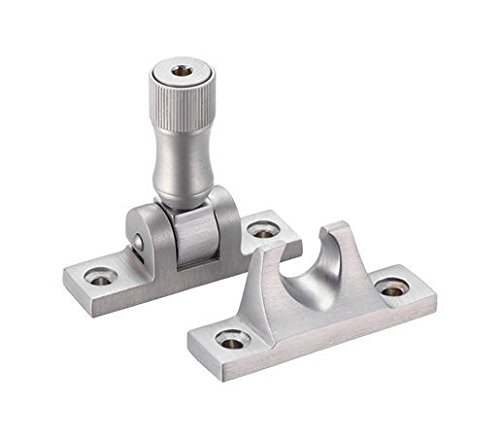Fulton & Bray Brighton Sash Fastener - Satin Chrome Plate - Locking