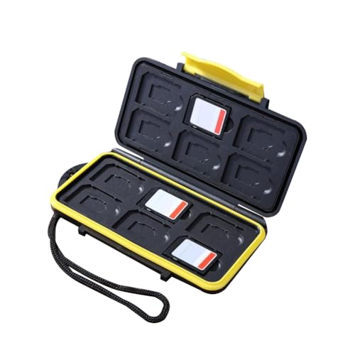 Rhinozix SD TFカード用防水防水ケースマルチグリッドメモリカードプロテクターミニ大容量カバー保護ストレージ