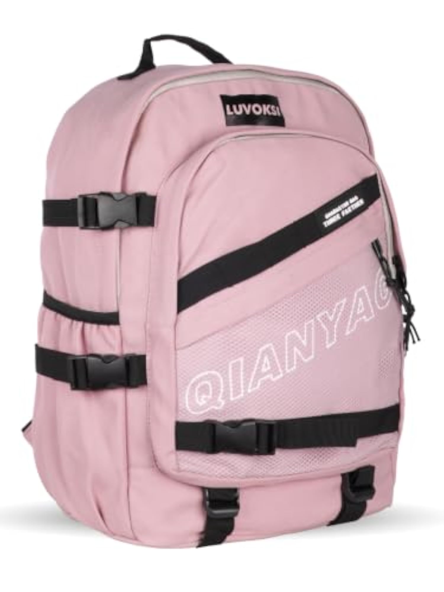 Casual Pink Backpack for Everyday Use