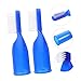 SHERCHPRY 10pcs Mini Finger Toothbrush for Prison Use Safe Design with Gentle Bristles for Tooth Cleaning Correctional Facilities