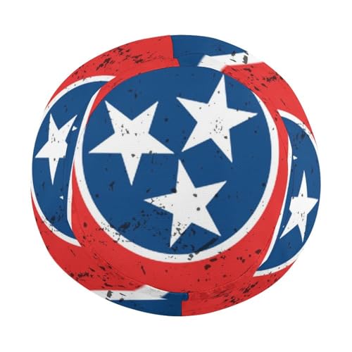 Retro Tennessee State FlagChildren's Bucket Hat for Boys and Girls, Breathable Summer Beach Hat54cm4