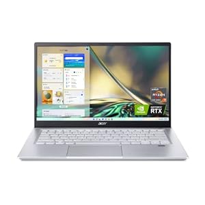 acer Swift X SFX14-42G-R607 Creator Laptop | 14 pulgadas Full HD 100% sRGB | AMD Ryzen 7 5825U | GPU NVIDIA RTX 3050 Ti Laptop | 16GB LPDDR4X | 512GB SSD | Wi-Fi 6 | KB retroiluminado | Windows 11