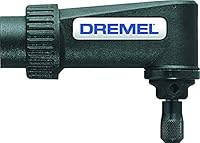 Dremel 575 Winkelaufsatz (Winkelgetriebe zum Bohren, Polieren, Schneiden, Schleifen, Scharfen und Reinigen im rechten Winkel)