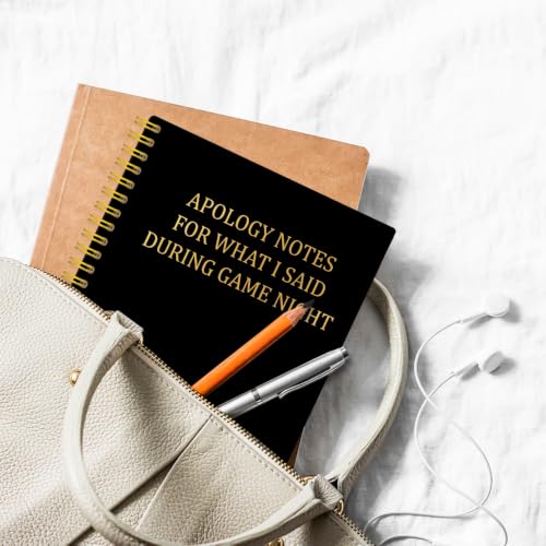Carnet spirale pour ne plus oublier vos anecdotes avec pages de notes de jeu - 5