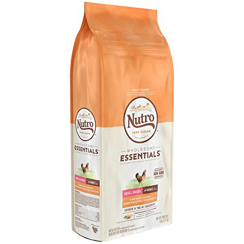 Nutro Natural Choice Small Breed Dry Dog Food, Adult Dog Food Dry Chicken and Brown Rice, 5 lbs.