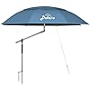 79ft windproof beach umbrellauv protection portable umbrella with sand anchortilt aluminum pole carry bag for beach patio garden outdoor fishing  urban country home decor