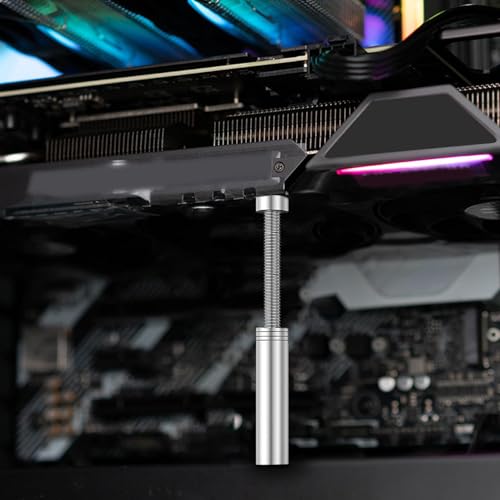 Soporte de tarjeta de video de aleación con diseño de gato para GPU 2