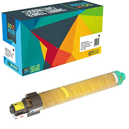 Do it Wiser Compatible Toner Cartridge Replacement for Ricoh Aficio MP C3001 C2800 MP C3501 MP C3300-841421 - Yellow 16,000 Pages