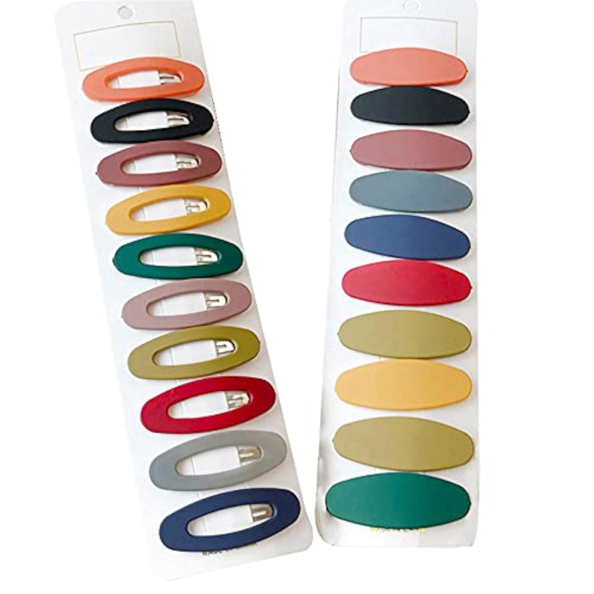 20pcs Assorted Fashion Snap Hair Clips for Girls